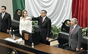Américo Villarreal rinde protesta como gobernador de Tamaulipas, con acusaciones de apoyo del narco