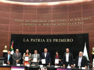 Firman un convenio el Instituto Belisario Domínguez y el Congreso de Yucatán 