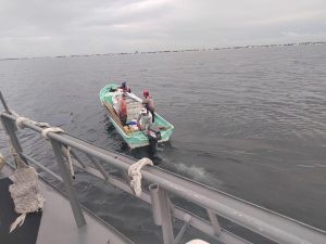 La Semar frente a Progreso rescató a pescadores que estaban a la deriva 