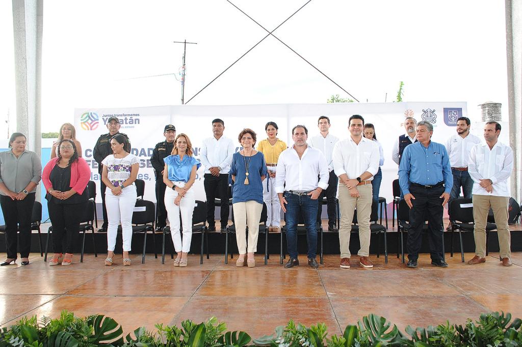 Yucatán emprende acciones integrales de prevención de delitos, a través de Comunidades Construyendo Paz