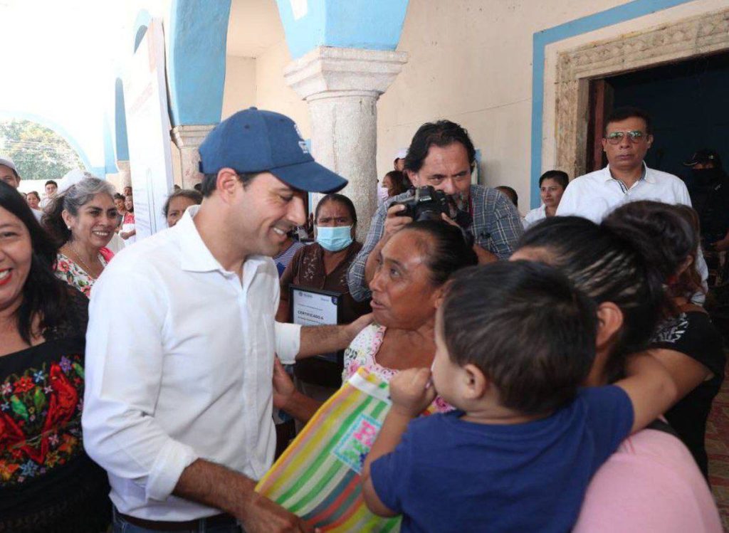 Con acciones y programas estatales, el Gobierno de Mauricio Vila Dosal transforma la vida de familias de Xocchel