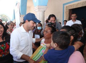 Con acciones y programas estatales, el Gobierno de Mauricio Vila Dosal transforma la vida de familias de Xocchel