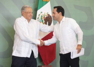 Yucatán es un estado ejemplar en seguridad porque tiene un buen Gobierno con Mauricio Vila Dosal: Presidente Andrés Manuel López Obrador