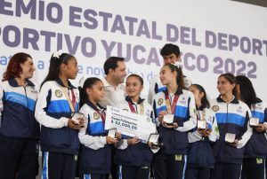 Reconoce Vila Dosal a los deportistas yucatecos más destacados con el Premio Estatal del Deporte y el Mérito Deportivo Yucateco 2022
