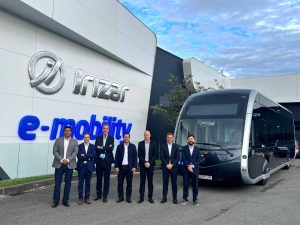 Acude el Gobernador Mauricio Vila Dosal a la planta Irizar e-mobility, donde se fabricarán las unidades del Ie-Tram 