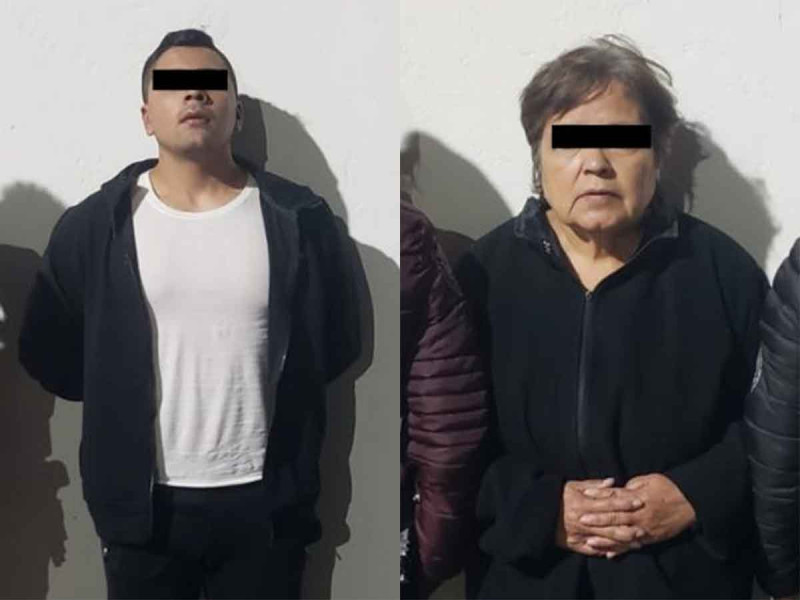 Alexis y su mamá, los detenidos por feminicidio de la maestra Mónica Citlali