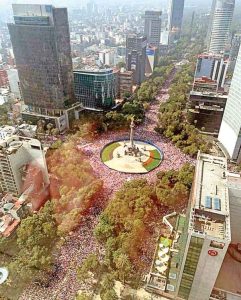 Apoyo total a  la defensa de la democracia en todo México