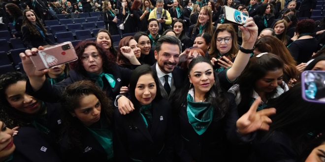 Dice Zoé Robledo que en el IMSS se han reducido las quejas y se otorga un mejor trato
