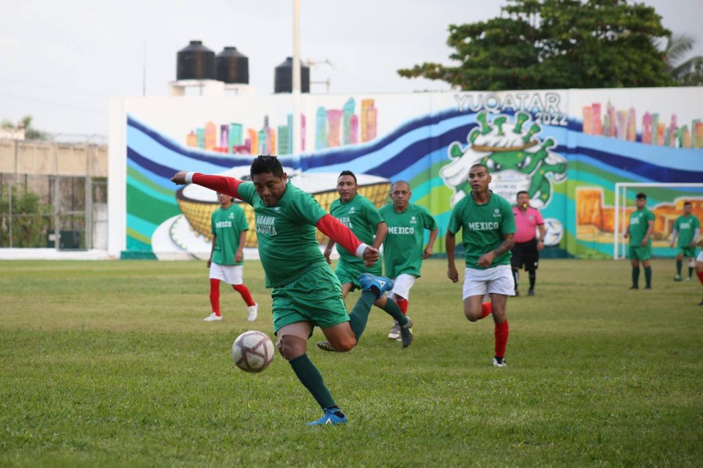 “México” consigue su pase a los octavos de final, en el Mundialito Cereso 2022