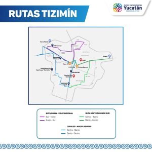 La transformación al transporte público que impulsa el Gobernador Mauricio Vila Dosal llega al interior del estado con nuevas rutas en Tizimín 