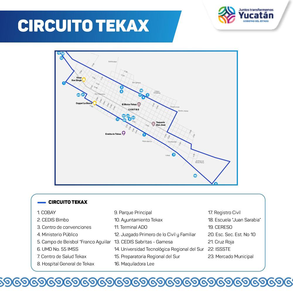 Se transformará el transporte público de Tekax