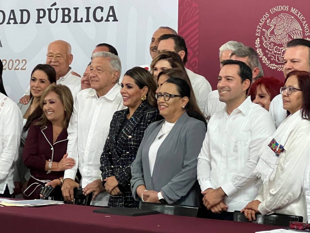 Refrenda Mauricio Vila su compromiso por la paz y tranquilidad de Yucatán y el país