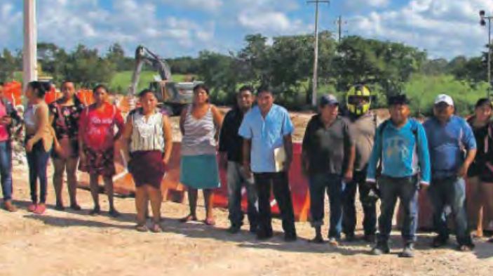 Campesinos engañados por la 4T en las obras del Tren Maya 