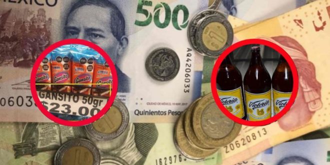Explican con Gansitos y caguamas la falsedad del alza al  salario mínimo 2023