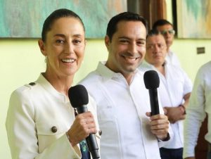 “Es admirable el trabajo en seguridad que se ha hecho en Yucatán”, aseguró Claudia Sheinbaum sobre el trabajo del Gobernador Mauricio Vila Dosal