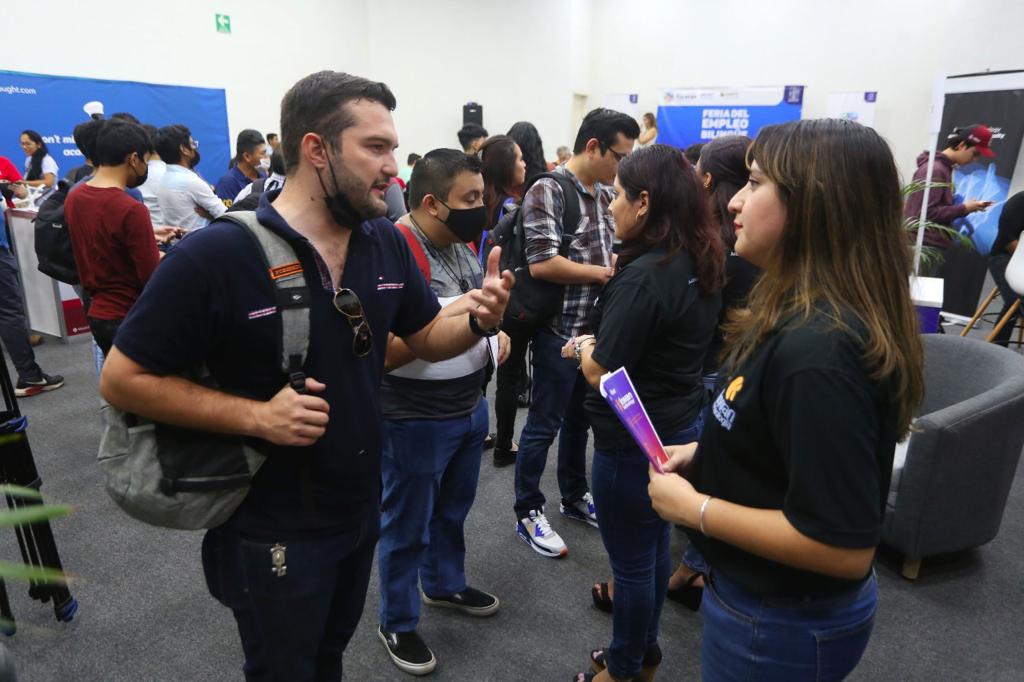 Más de 600 empleos se ofertaron en la primera Feria del Empleo Bilingüe en Yucatán