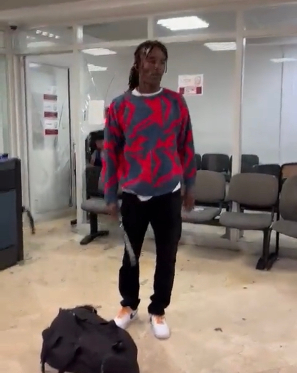 Agresiones de un extranjero en el aeropuerto de Cancún