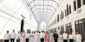 Entregan trabajos de rehabilitación del Pasaje de la Revolución en el centro de Mérida 