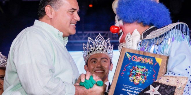 Renán Barrera encabeza la tradicional “Quema del Mal Humor” para dar inicio al Carnaval 2023