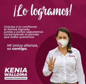 Detienen por ebriedad a la Consejera estatal de Morena y excandidata a la alcaldía de Umán, Kenia Sauri Madariaga