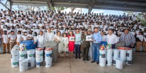 Conmemoran el natalicio de José Vasconcelos con la comunidad educativa