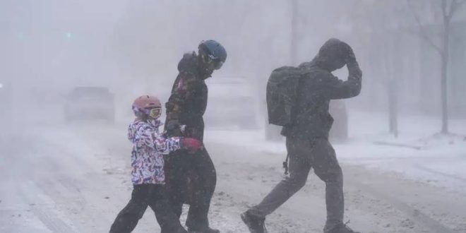 Washington y otros lugares de Estados Unidos  padecen nueva ola de frío extremo