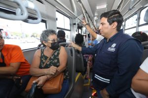 Poco a poco se está logrando la transformación del transporte público en Yucatán con el inicio de operaciones del Circuito Metropolitano como parte del Sistema de transporte “Va y ven”     