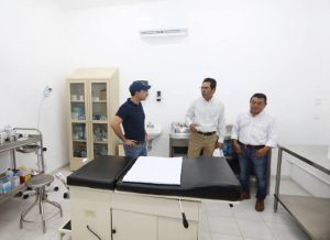 Entrega Vila Dosal los trabajos de remodelación del Centro de Salud de Ucú