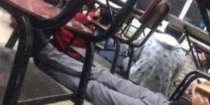 Estudiantes se tiran al piso tras persecución y balacera en Tamaulipas