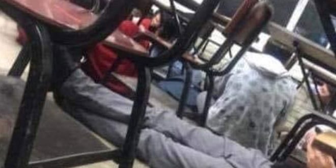 Estudiantes se tiran al piso tras persecución y balacera en Tamaulipas