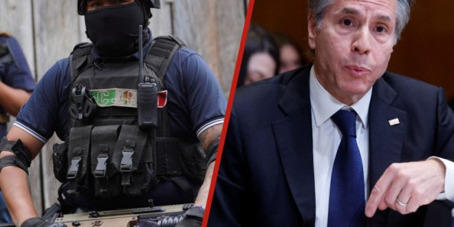 Cárteles del narcotráfico controlan partes de México, afirma Antony Blinken