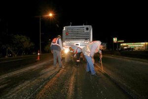 Gobierno del Estado realiza la repavimentación de otros 11 kilómetros críticos del Anillo Periférico de Mérida