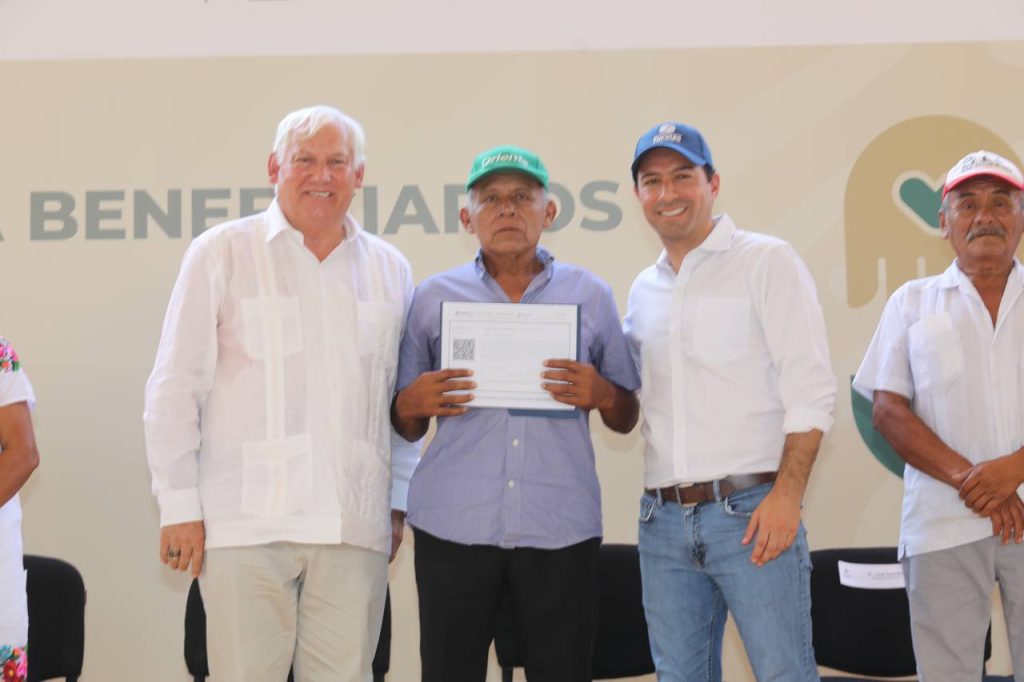 Encabeza el Gobernador Mauricio Vila Dosal el inicio del programa Fertilizantes para el Bienestar en el estado