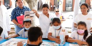 Realizan la Feria de la Salud Infantil, como parte de la Semana de la Niñez 2023