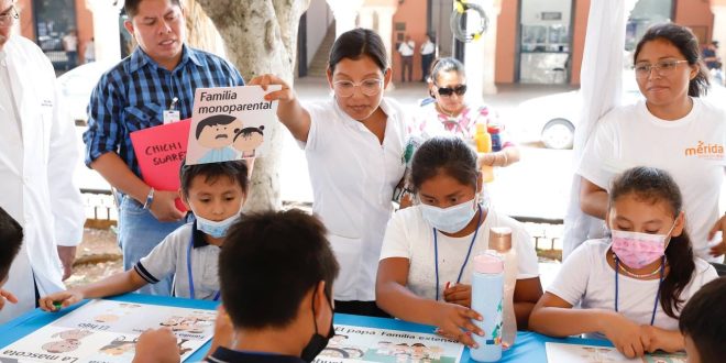Realizan la Feria de la Salud Infantil, como parte de la Semana de la Niñez 2023
