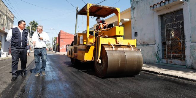 Inicia la tercera etapa de rehabilitación de calles y avenidas en Mérida