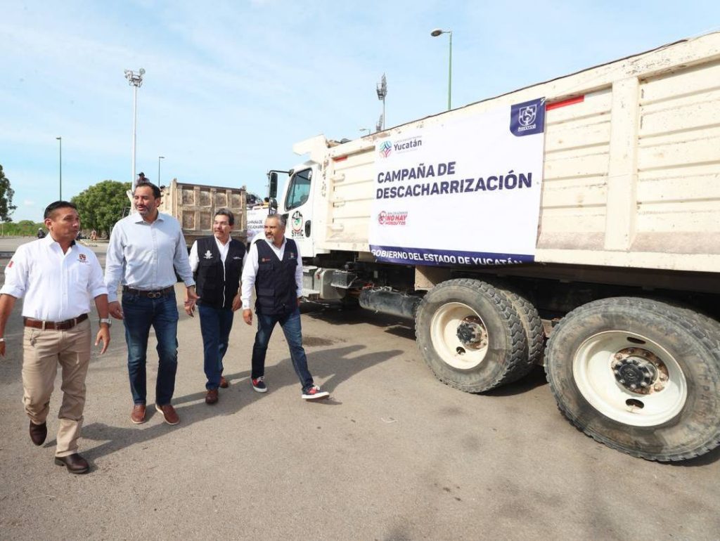 Inicia la campaña de descacharrización para Mérida y sus comisarías