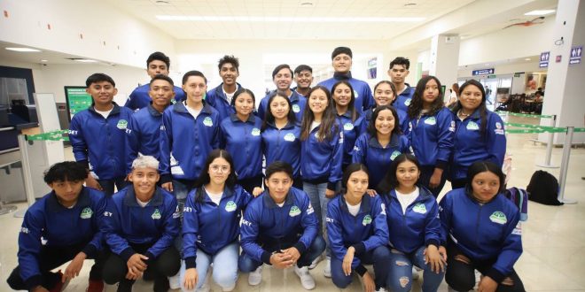 Estudiantes de Telebachillerato representan a Yucatán en evento deportivo nacional en la disciplina Futbol 7