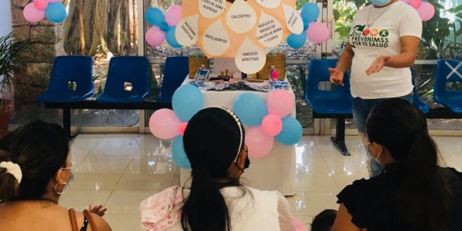 La leche materna es el alimento que cuida y protege la salud de niñas y niños, recalca el IMSS Yucatán