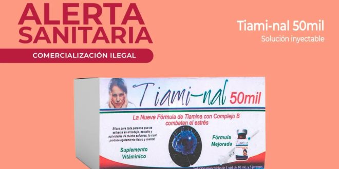 Cofepris alerta sobre un suplemento vitamínico sin registro sanitario