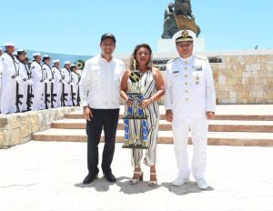 El Gobernador Mauricio Vila Dosal encabeza en Yucatán ceremonia por el Día de la Marina       