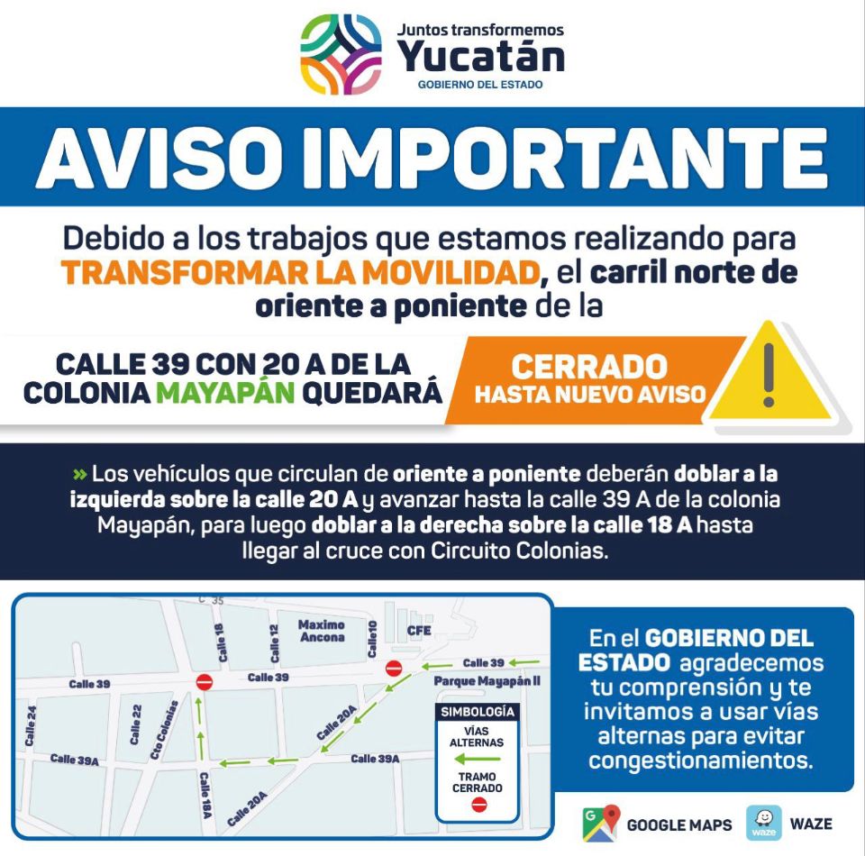 Cierre de calles por las obras del IE-Tram