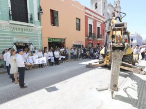 Encabeza Vila el inicio de los trabajos del Gran Corredor Turístico-Gastronómico en las calles 60 y 47