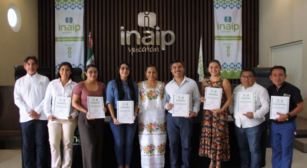 Concluye el primer Diplomado en Protección de Datos Personales del Inaip Yucatán