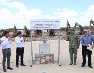 En marcha, la construcción del nuevo Hospital General “Dr. Agustín O’Horán”, obra que está transformando la salud en Yucatán