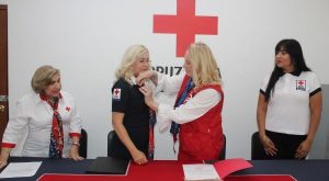 Toma protesta la nueva Coordinadora Estatal del Voluntariado de Damas de la Cruz Roja