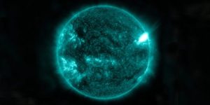 La NASA capta poderosa llamarada del sol en su punto máximo