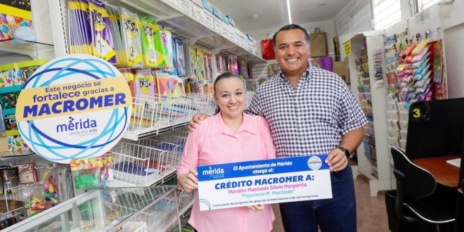  El Ayuntamiento de Mérida ofrece más oportunidades de crecimiento para emprendedores y microempresarios