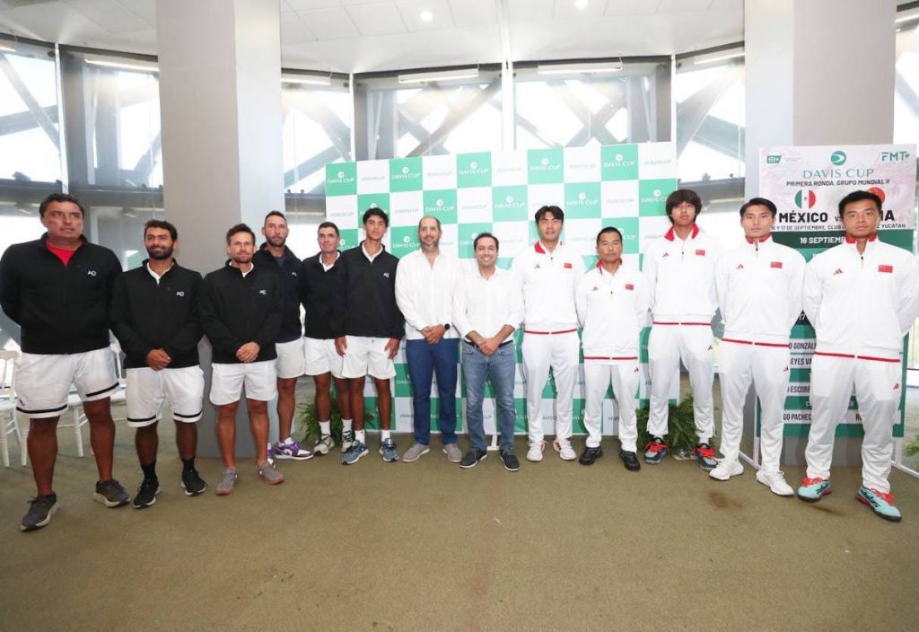 Yucatán alberga la Copa Davis, importante competición internacional de tenis