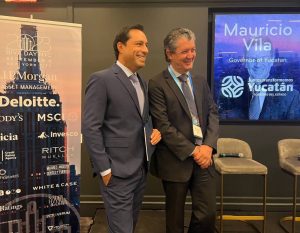 Promueve el Gobernador Mauricio Vila Dosal a Yucatán para la llegada de más inversiones que generen más empleos y mejor pagados para los yucatecos